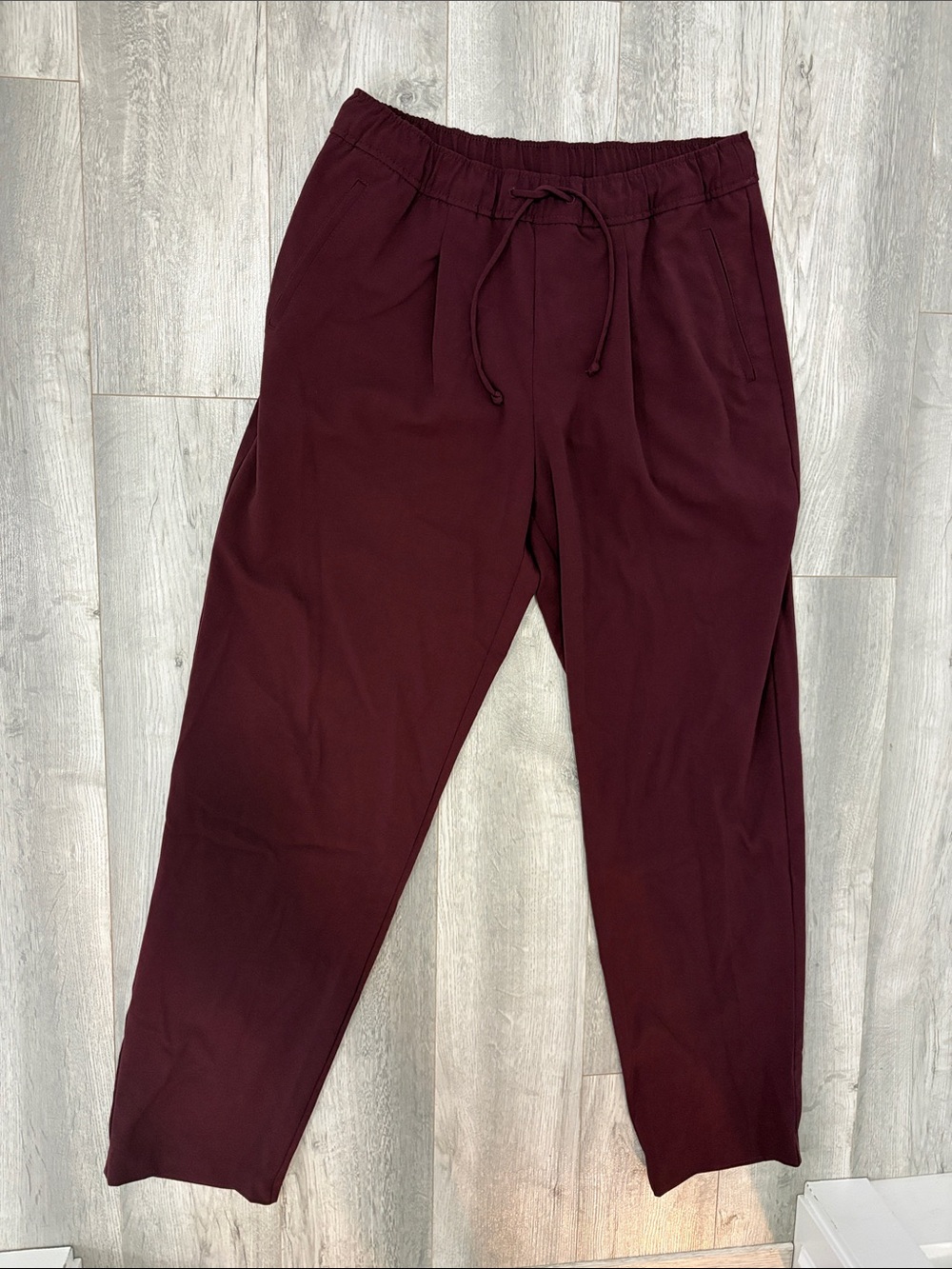 Old Navy - High Rise Billie Pants - Medium Tall - Burgundy